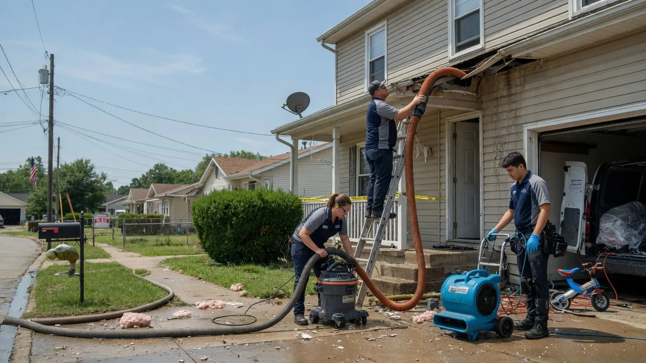Water Damage Restoration in Sunset, LA near me